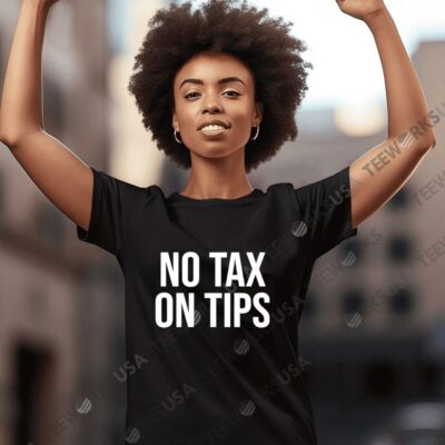 Reagan Reese No Tax On Tips women-t-shirt