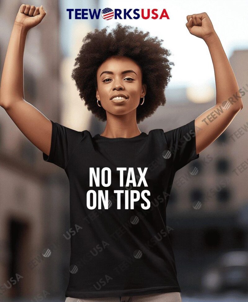 Reagan Reese No Tax On Tips women-t-shirt