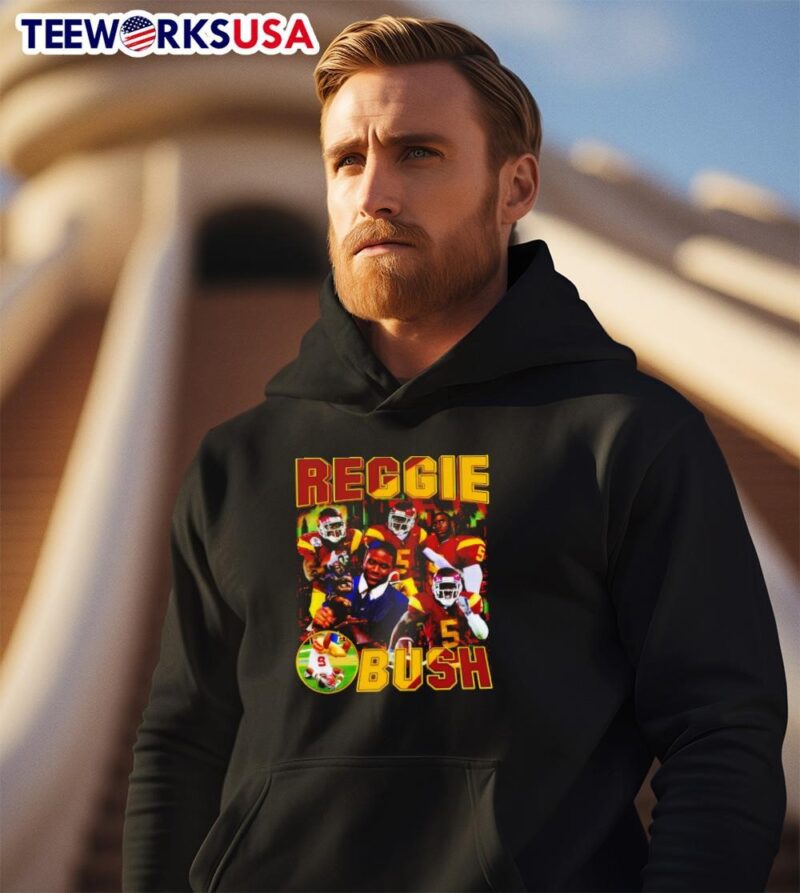 Reggie Bush USC Trojans football graphic hoodie
