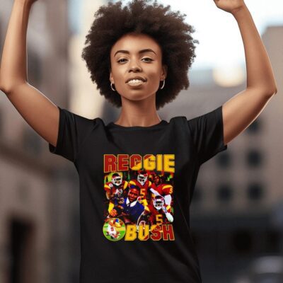 Reggie Bush USC Trojans football graphic women-t-shirt