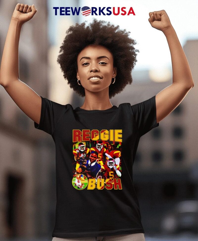 Reggie Bush USC Trojans football graphic women-t-shirt