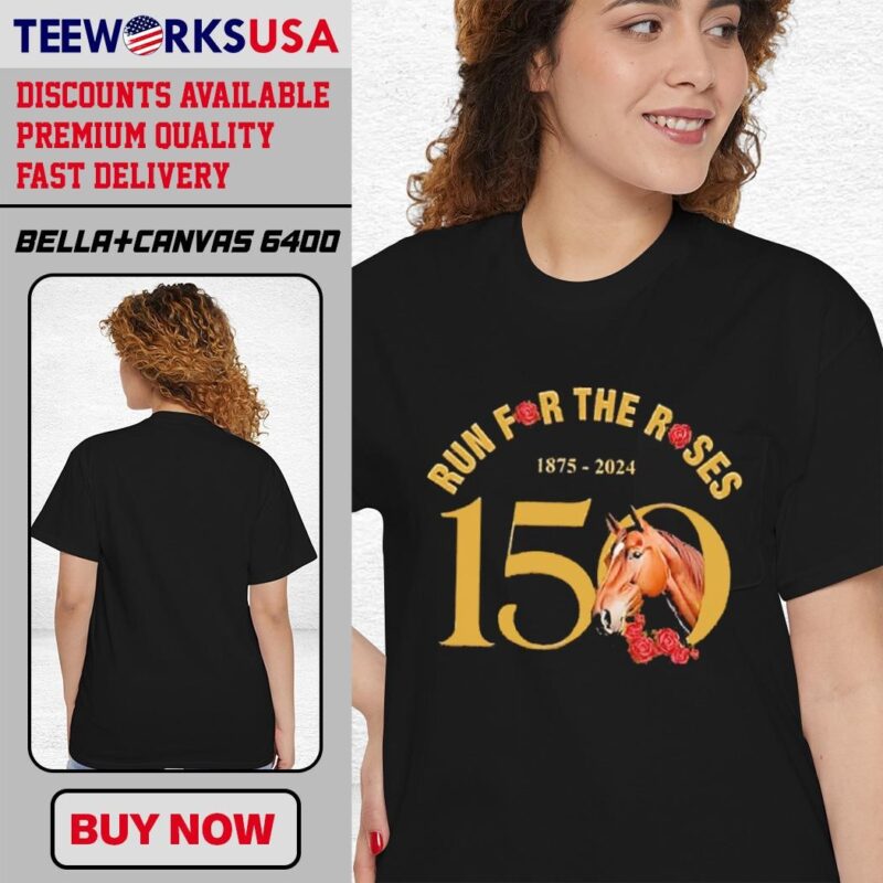 Run For The Roses 150 Years Derby Day classic-women-t-shirt