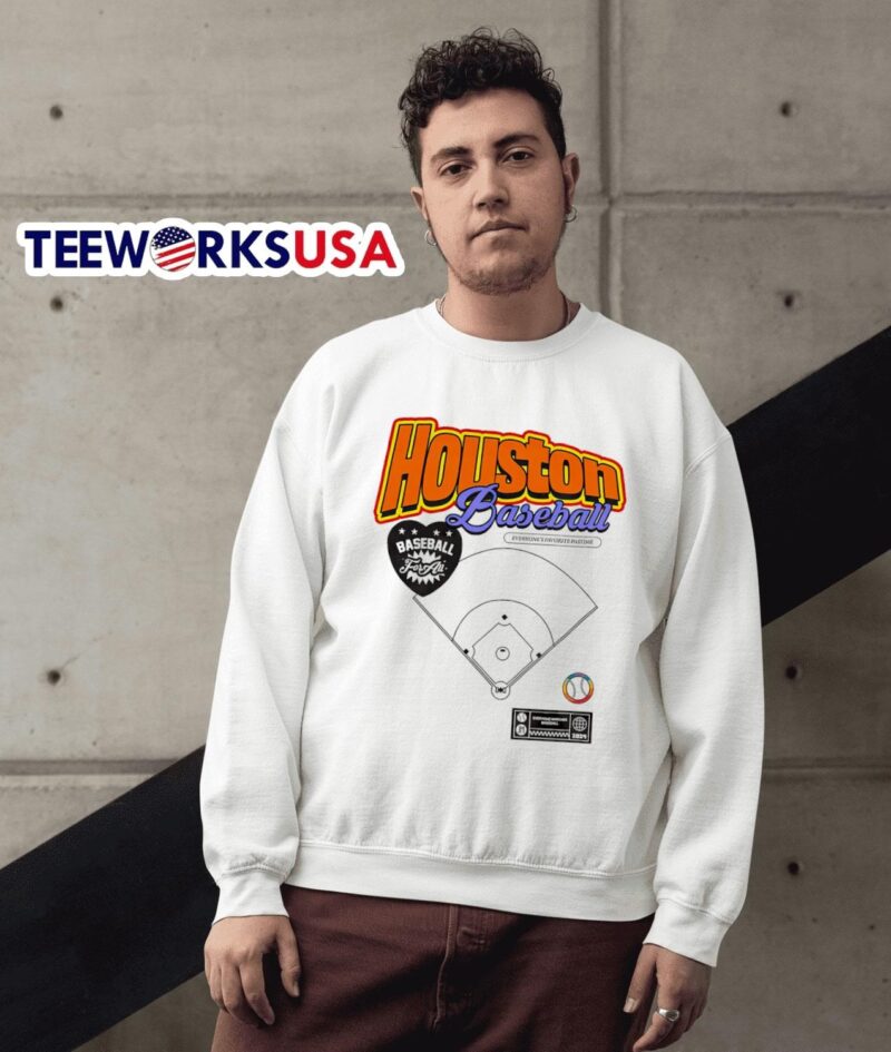 Houston Astros baseball everyone’s favorite pastime baseball for all pride sweater