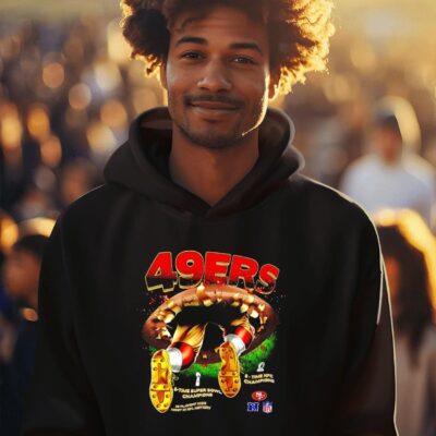 San Francisco 49ers 5-time super bowl champions 38 playoffs wins most in history hoodie