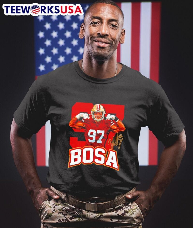San Francisco 49ers 97 Nick Bosa signature shirt