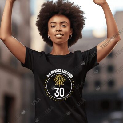 Team USA Warriors Stephen Curry Number 30 women-t-shirt