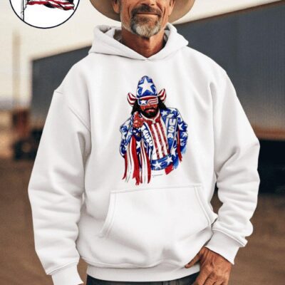 Uncle Sam X Randy Savage Macho Man USA hoodie