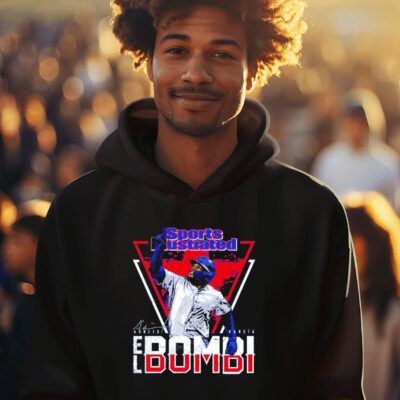 Texas Rangers Adolis Garcia sports illustrated El Bombi signature hoodie