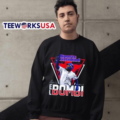 Texas Rangers Adolis Garcia sports illustrated El Bombi signature sweater