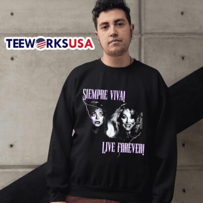 Siempre Viva live forever death becomes her sweater