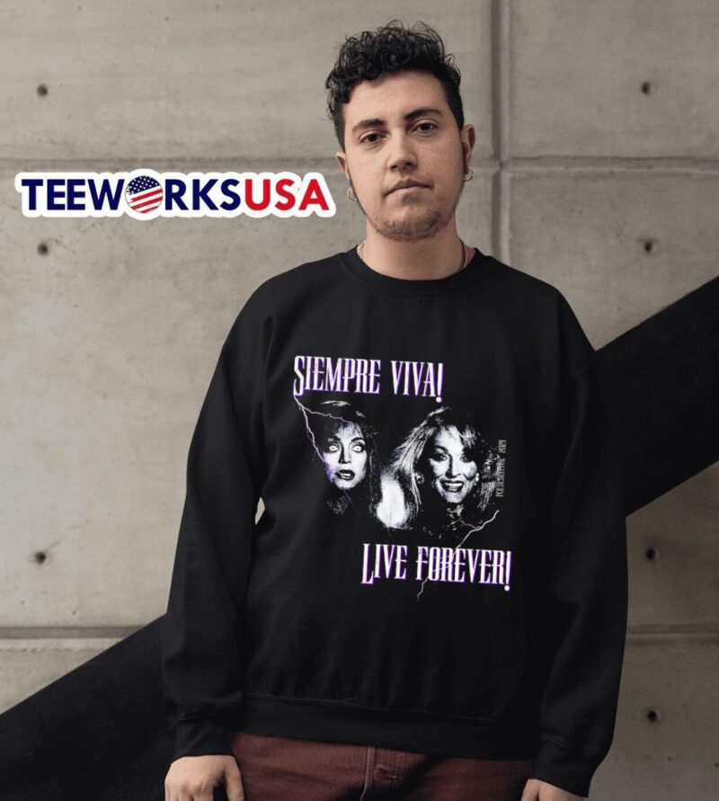 Siempre Viva live forever death becomes her sweater