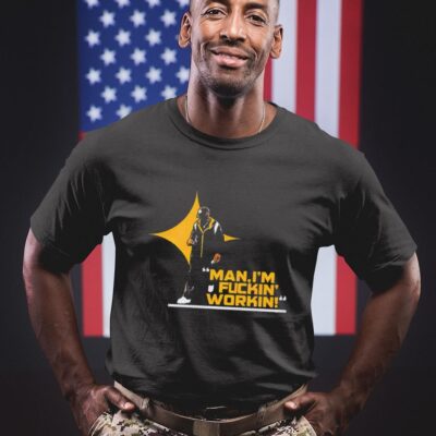 Pittsburgh Steelers Mike Tomlin man I'm fucking working shirt