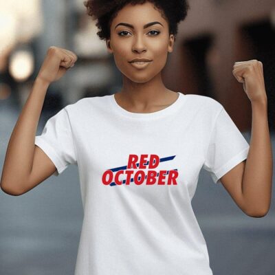 Philadelphia Phillies Red October women-t-shirt