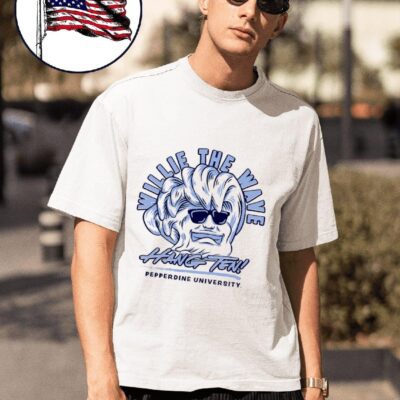 Pepperdine university Willie the wave Hang Ten shirt