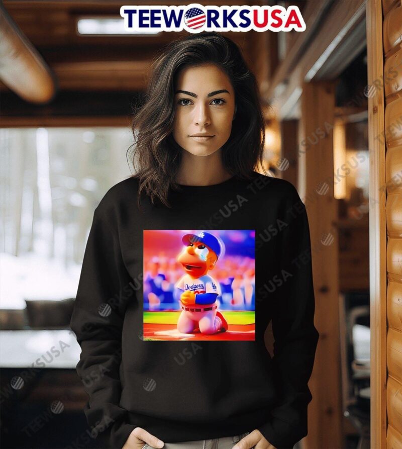 Bart simpson los angeles Dodgers baseball pray sweater