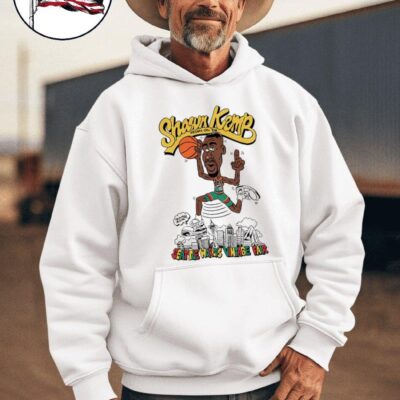 Shawn Kemp reign on ’em 2024 Seattle world’s vintage fair hoodie
