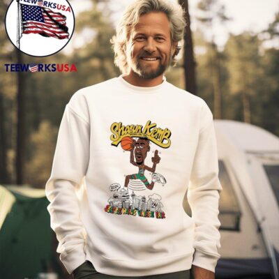Shawn Kemp reign on ’em 2024 Seattle world’s vintage fair sweater
