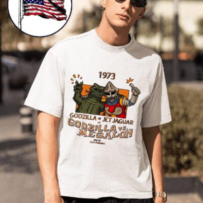 Quaziesart 1973 Godzilla Jet Jaguar In Godzilla vs Megalon shirt