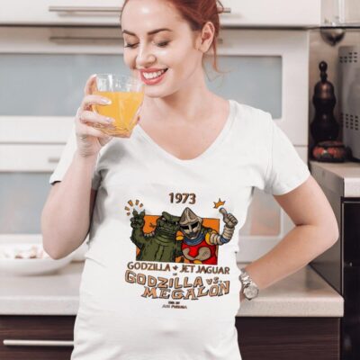 Quaziesart 1973 Godzilla Jet Jaguar In Godzilla vs Megalon women-t-shirt