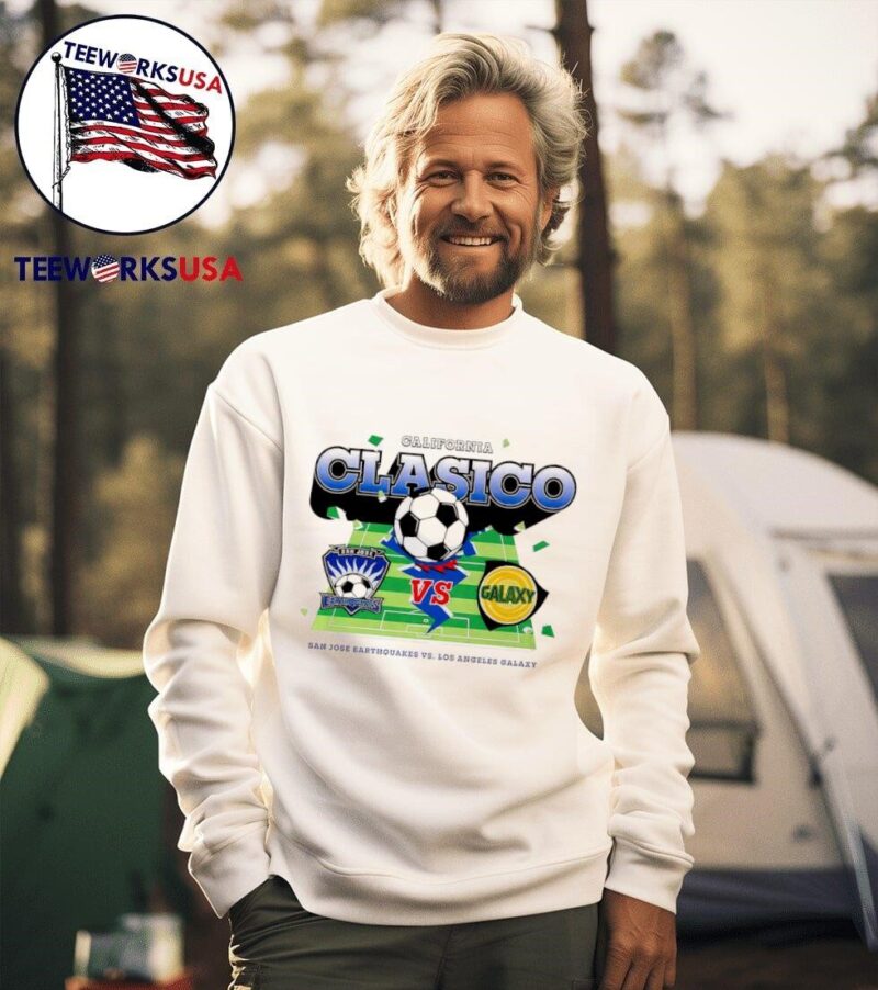 San Jose Earthquakes vs Los Angeles Galaxy California Clasico 2024 sweater