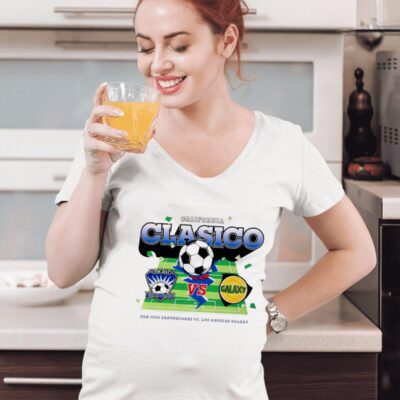 San Jose Earthquakes vs Los Angeles Galaxy California Clasico 2024 women-t-shirt