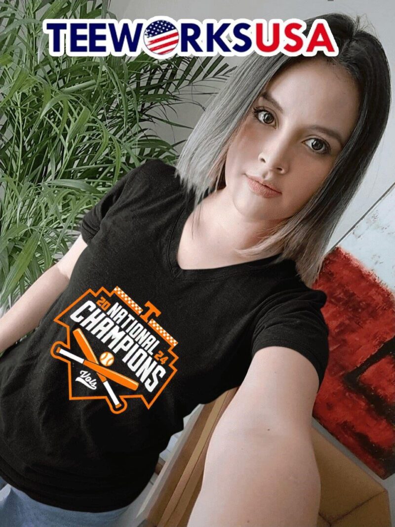 Tennessee Volunteers Vols baseball national champions women-t-shirt