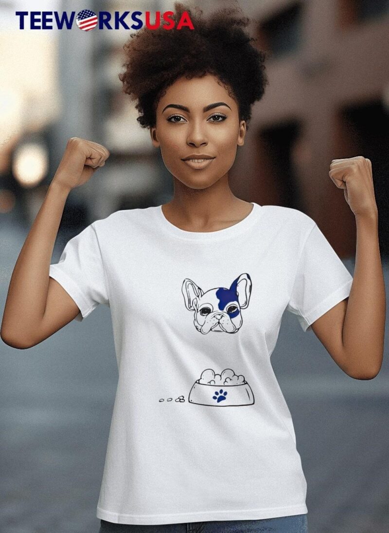 Ryan clark dog don’t play with my foood women-t-shirt