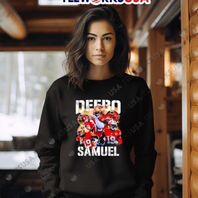 San Francisco 49ers Deebo Samuel graphic sweater