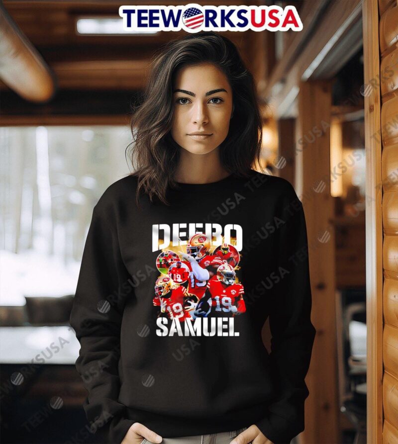 San Francisco 49ers Deebo Samuel graphic sweater