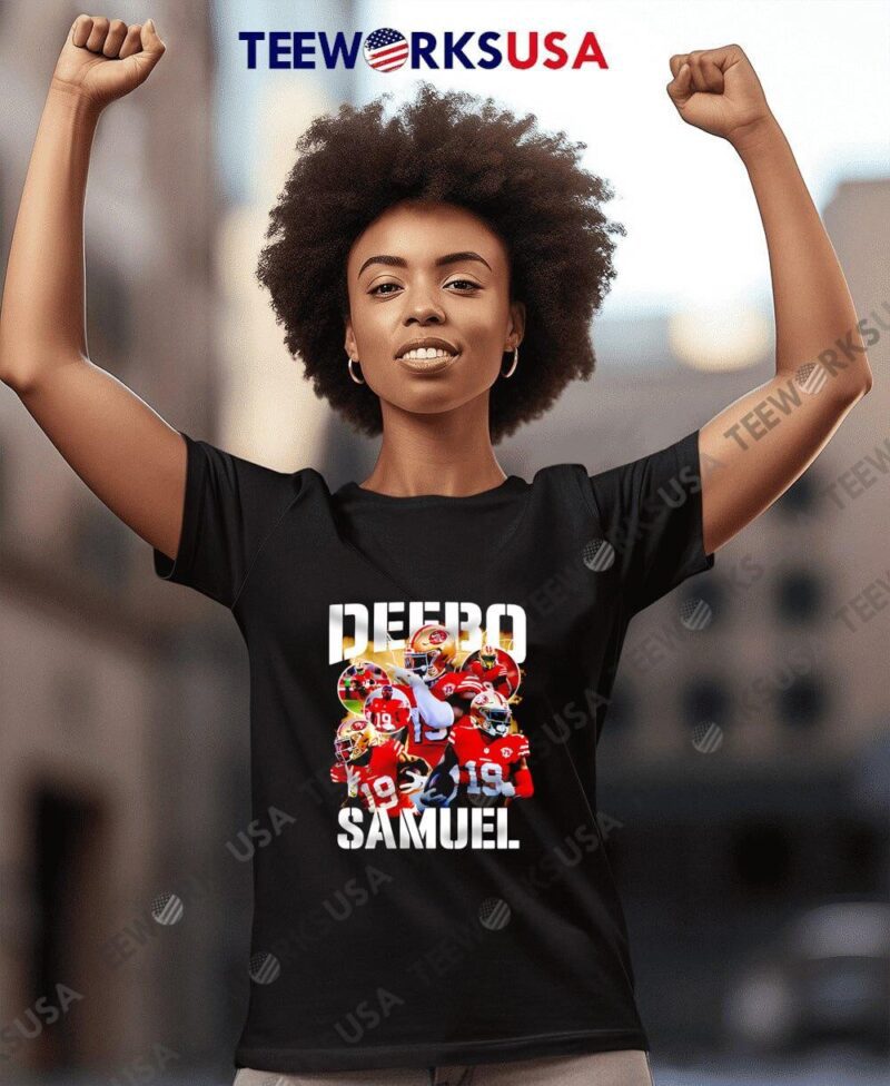San Francisco 49ers Deebo Samuel graphic women-t-shirt