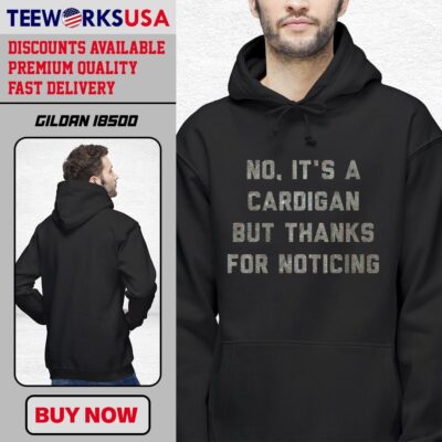 No it’s a cardigan but thanks for noticing retro black-hoodie