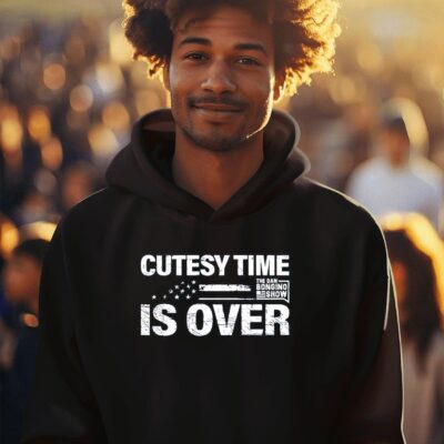 The Dan Bongino show cutesy time is over hoodie