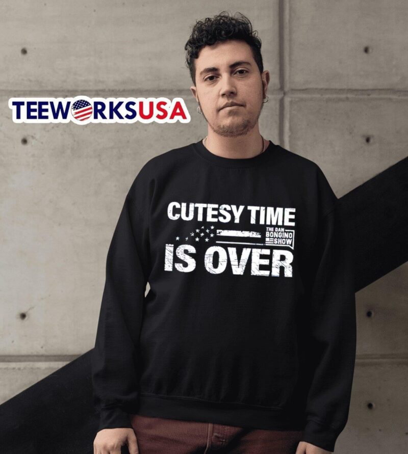 The Dan Bongino show cutesy time is over sweater