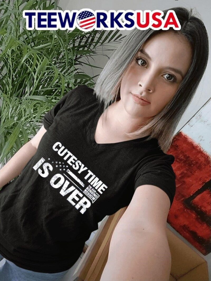 The Dan Bongino show cutesy time is over women-t-shirt