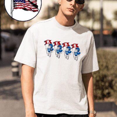 Ole Miss Rebels Colonel Reb with helmets shirt
