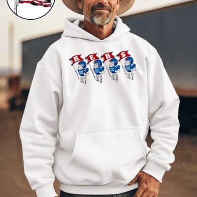 Ole Miss Rebels Colonel Reb with helmets hoodie