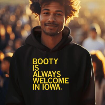 Oklahoma Sooners General Booty is always welcome in Iowa hoodie