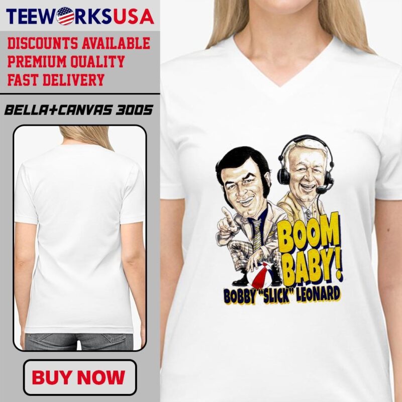 Indiana Pacers boom baby Bobby slick Leonard v-neck-t-shirt