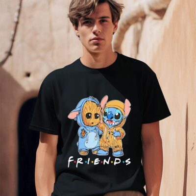 Stitch And Groot Marvel Best Friends For Life Disney Fan shirt