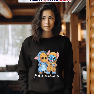 Stitch And Groot Marvel Best Friends For Life Disney Fan sweater