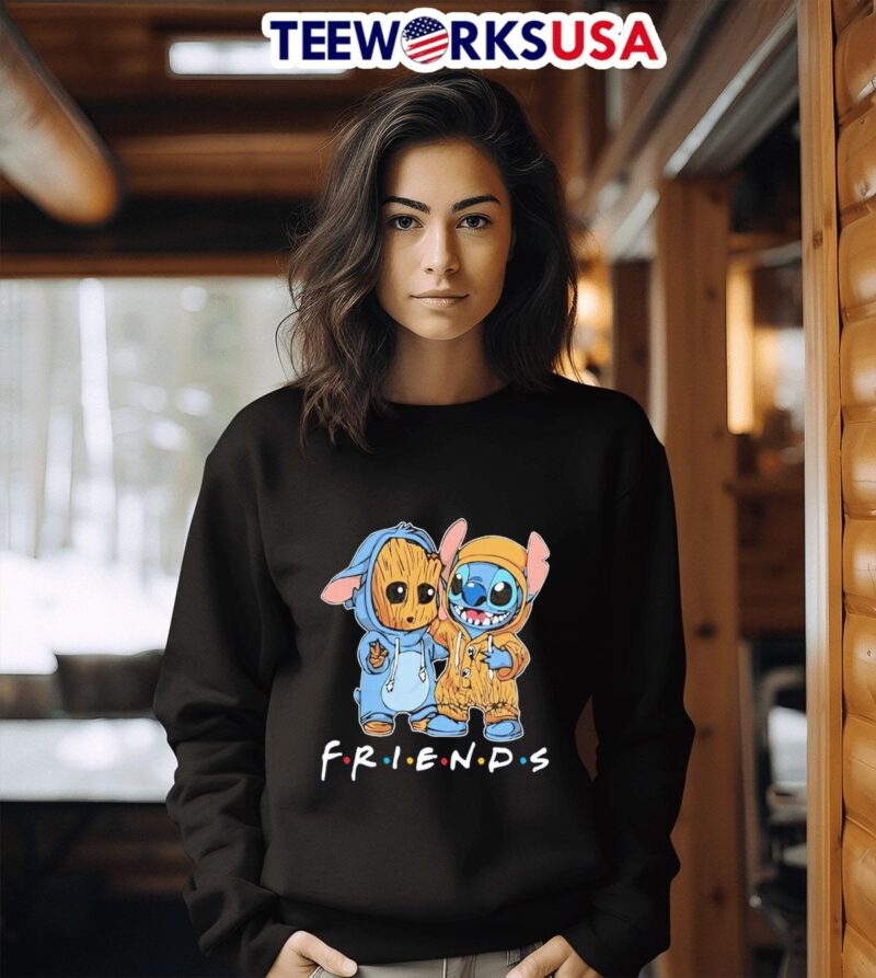 Stitch And Groot Marvel Best Friends For Life Disney Fan sweater