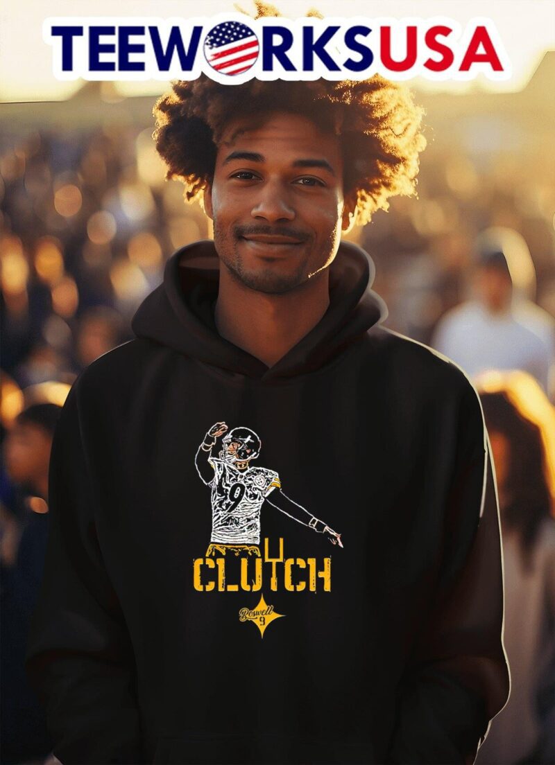 Pittsburgh Steelers Chris Boswell 9 clutch art hoodie