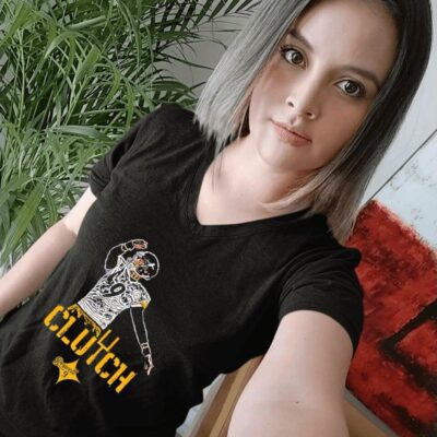 Pittsburgh Steelers Chris Boswell 9 clutch art women-t-shirt