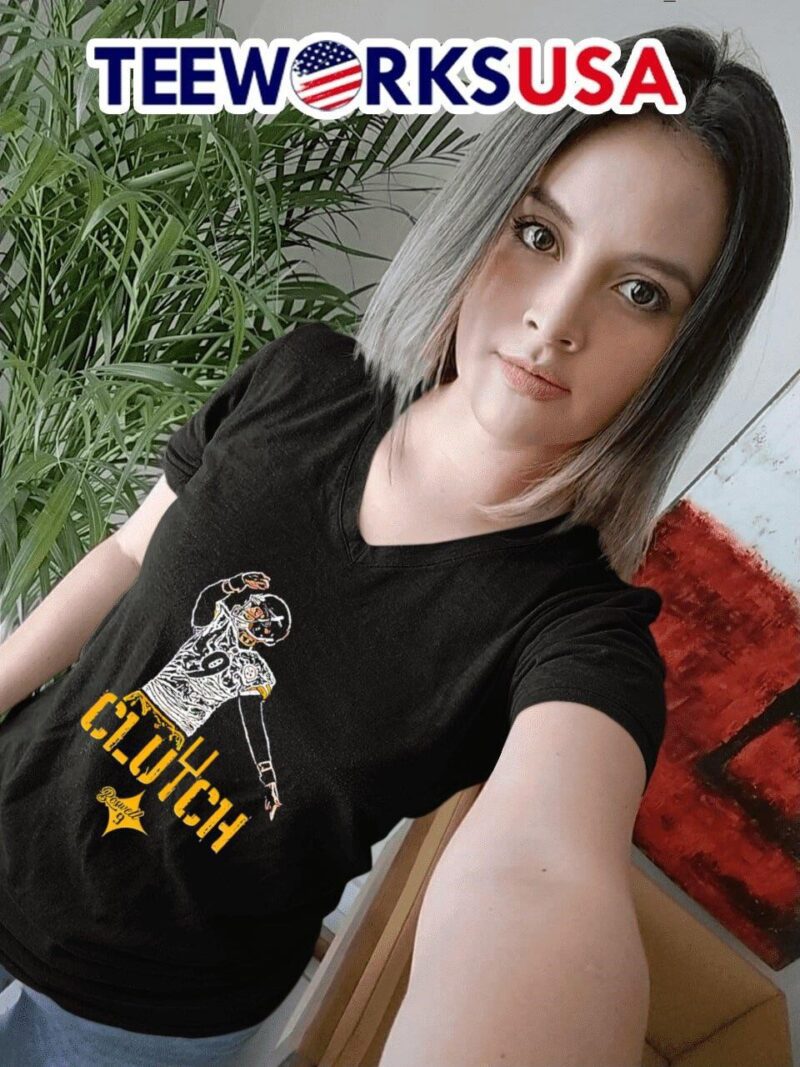 Pittsburgh Steelers Chris Boswell 9 clutch art women-t-shirt