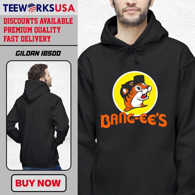 Cincinnati Bengals and Buc-ee’s mashup black-hoodie