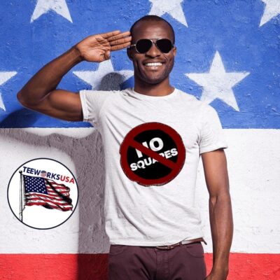 No squares design shirt