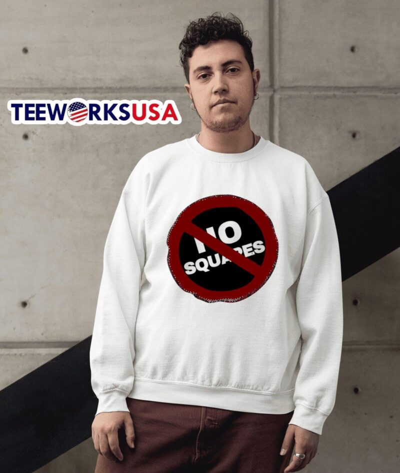 No squares design sweater