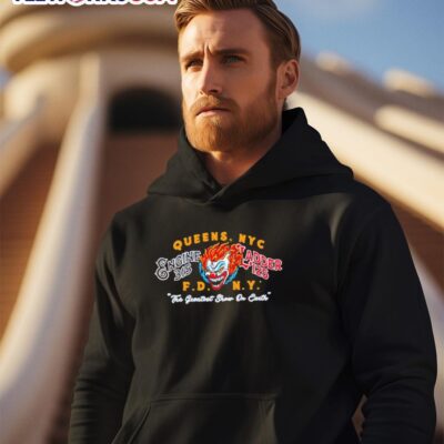Queens NYC Engine 315 Ladder 125 FDNY the greatest show on Earth hoodie