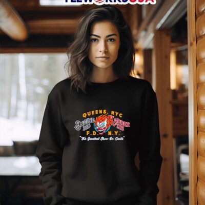 Queens NYC Engine 315 Ladder 125 FDNY the greatest show on Earth sweater