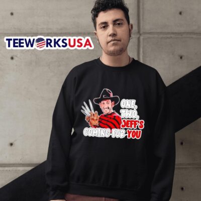 One two Jeff Platt’s coming for you Freddy Krueger sweater